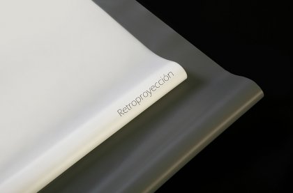 Pantalla retroproyección